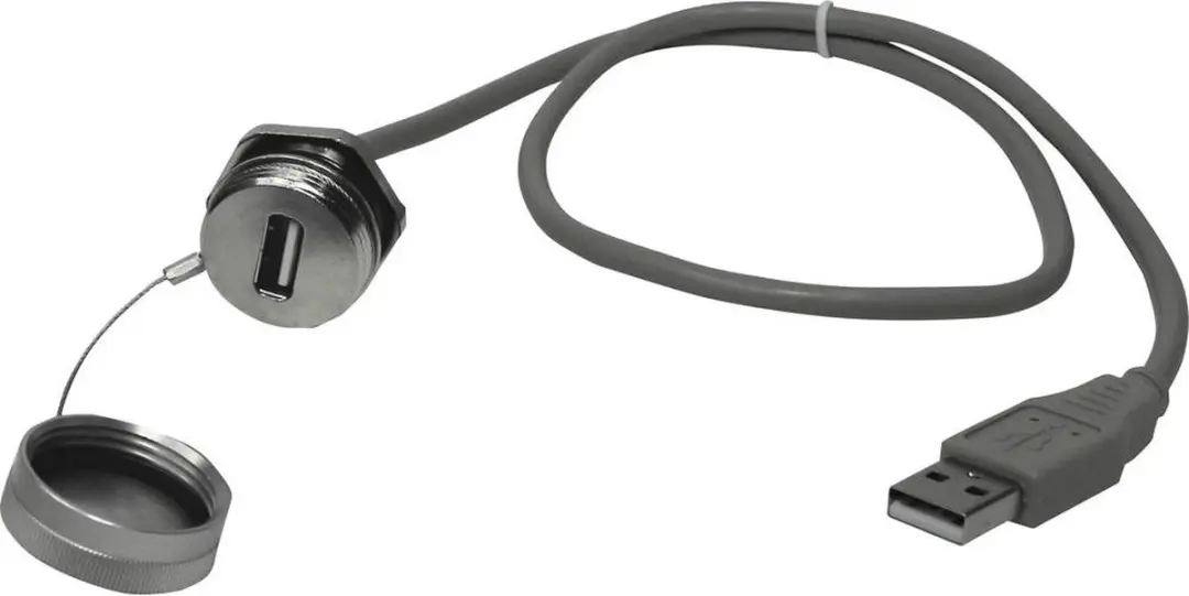 Rittal SZ 2482.210 USB-A Interface Verlenging - Messing - afbeelding 6 van 6