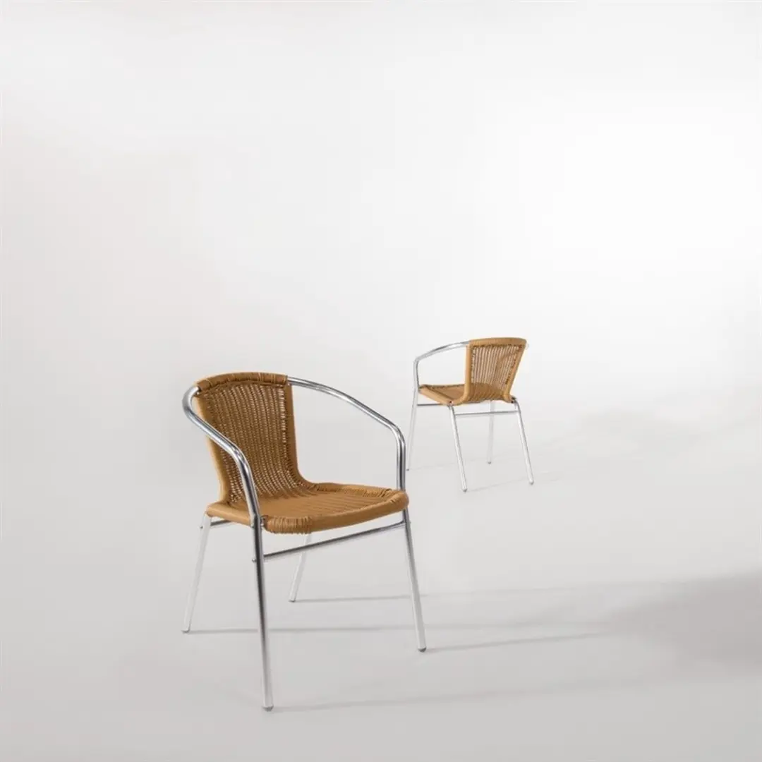 Bolero Rotan Stoel Naturel ( Set van 4 )