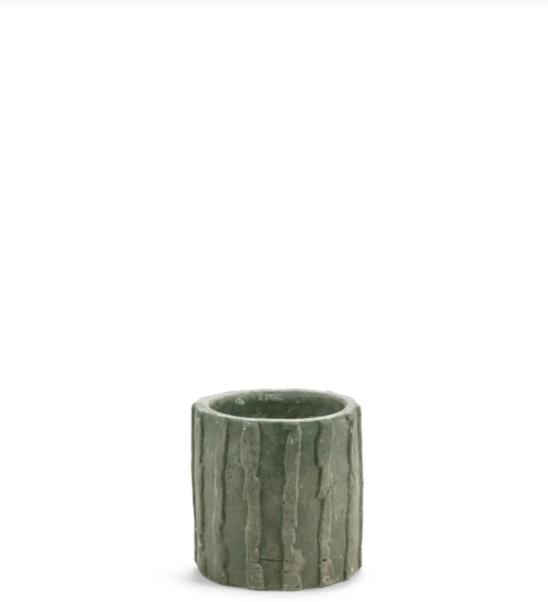 Serax Bloempot Ribbel Groen-Donker Groen D 20 cm H 20 cm