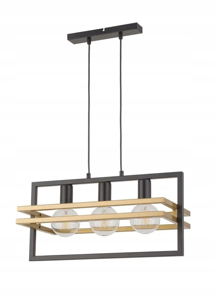 Sigma MERCI 3 hanglamp zwart goud