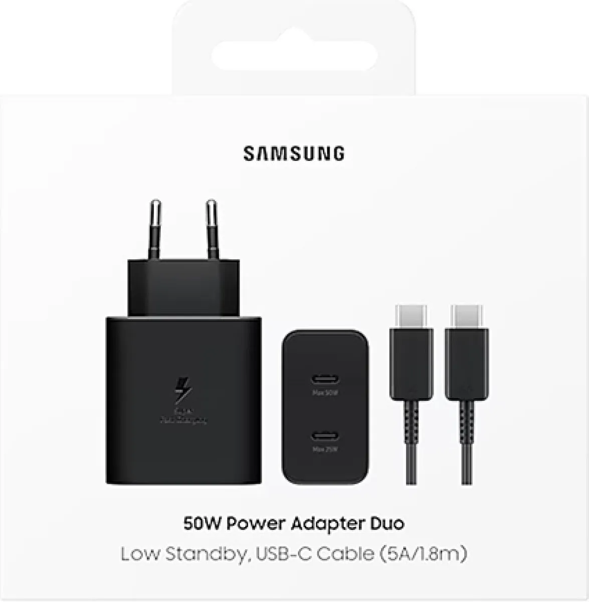 Samsung EP-T5020XBEGWW 50W Duo Power Adapter