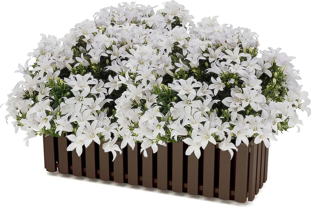Prosperplast Boardee Fencycase Balkonbak 58cm - Hout Look - afbeelding 2 van 6