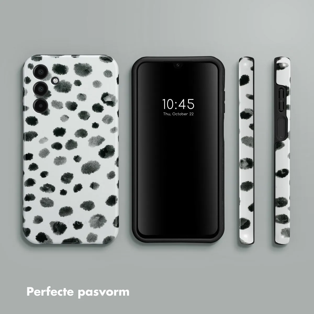 Selencia Hoesje Samsung Galaxy A15 Trendy Leopard