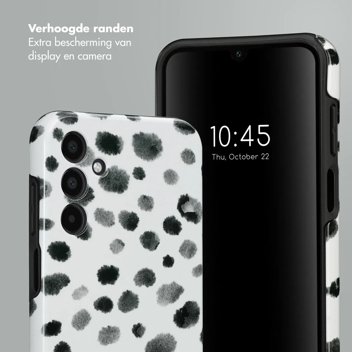 Selencia Hoesje Samsung Galaxy A15 Trendy Leopard