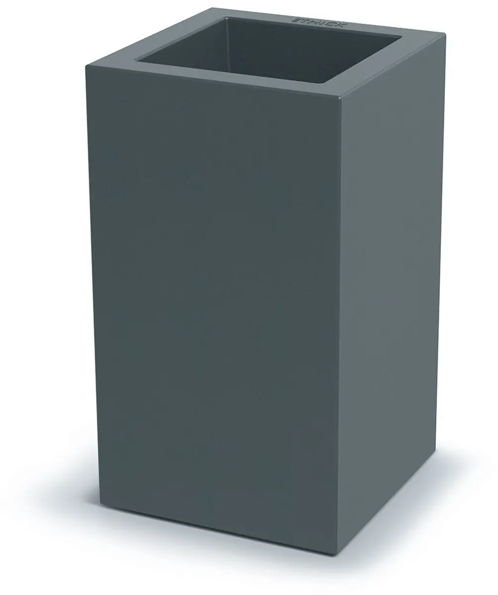 Bloempot Buiten Vierkant Hoog Geneca Square Midl 35x35x60cm BETON Ethick