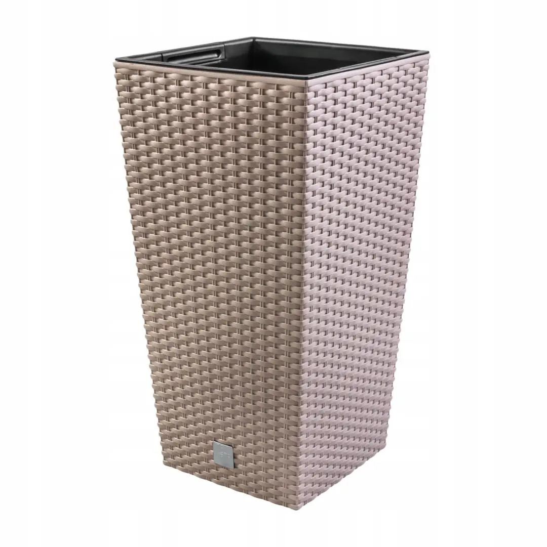 Prosperplast Rattanlook Pot DRTS225 Mocca