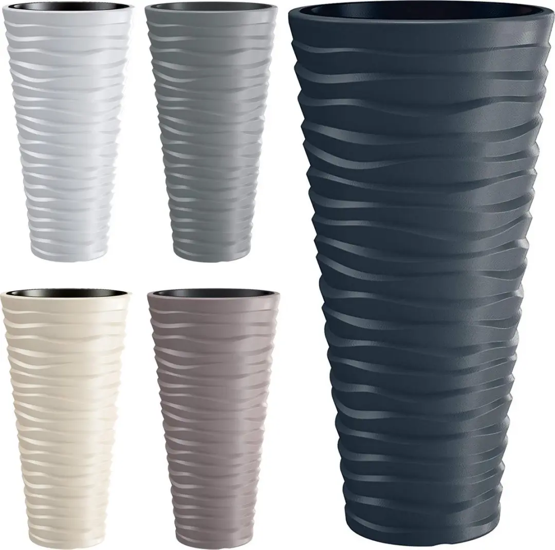 Prosperplast Sand Bloempot 30x52cm Antraciet - afbeelding 3 van 5