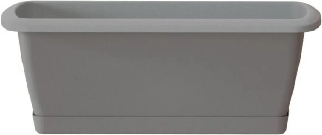 Prosperplast Respana Bloembak Grijs 39x18cm