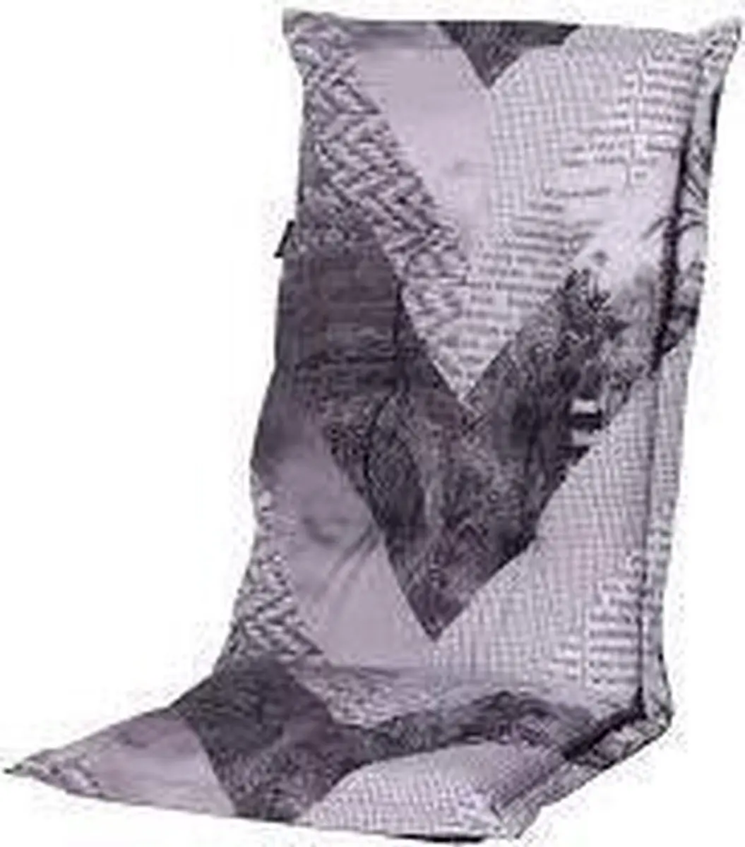 Madison Tuinstoelkussen hoge rug 50x123 cm Lima Grey