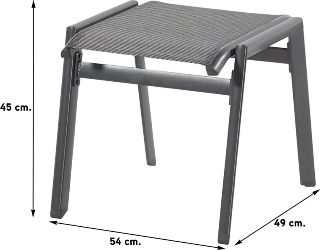 Hartman Aruba Hocker - Antraciet - afbeelding 2 van 4