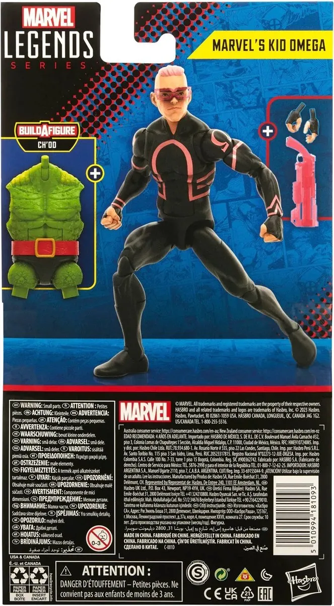 Marvel X-Men Kid Omega Marvel Legends Ch'od F65645X0 - Actiefiguur 15cm