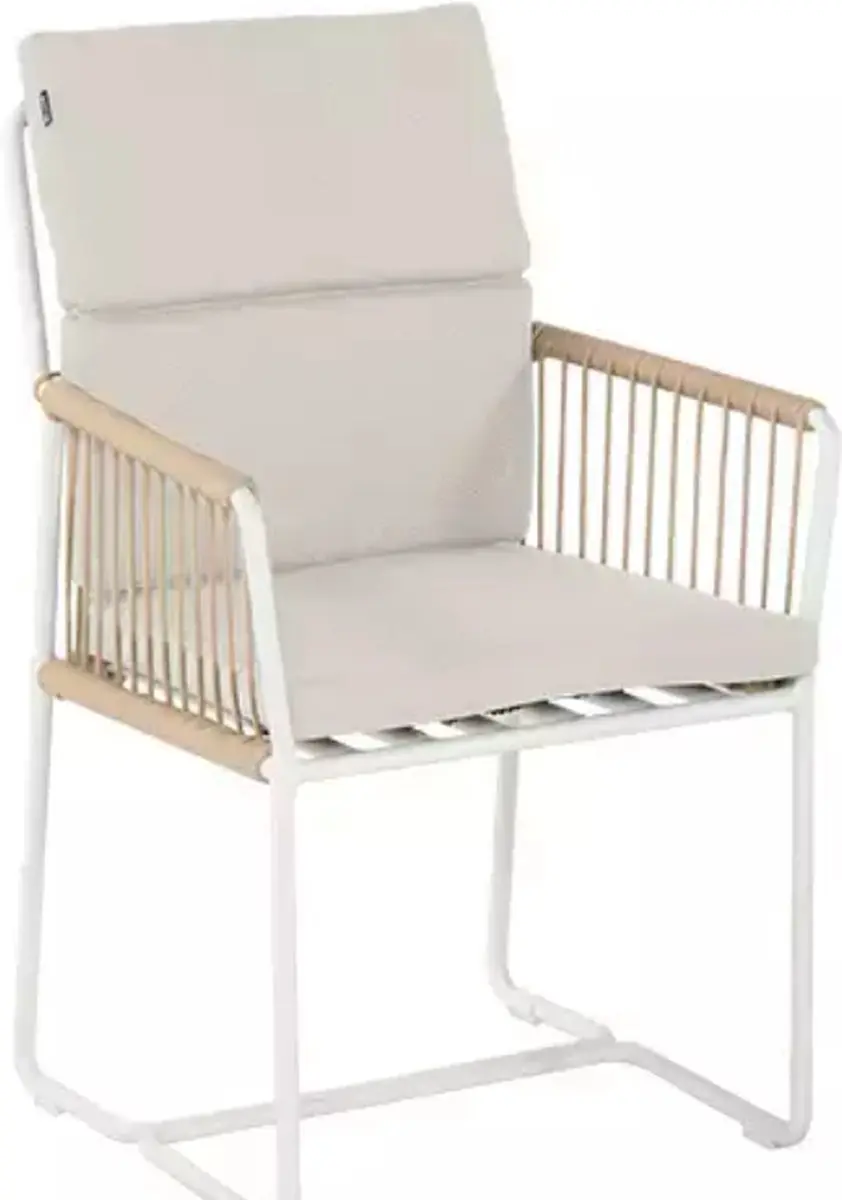 Hartman Modica Rope Tuinstoel - Wit - afbeelding 2 van 4