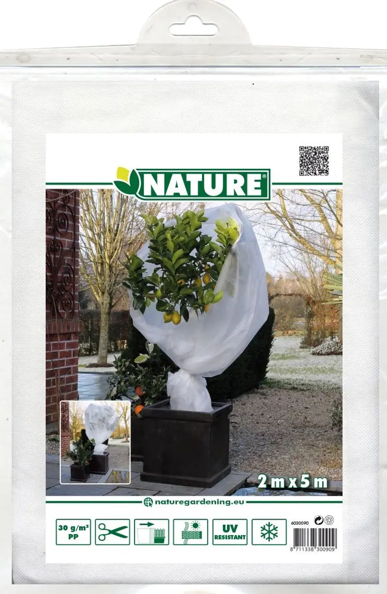 Nature Winterafdekvlies 2x5m Wit - afbeelding 6 van 6
