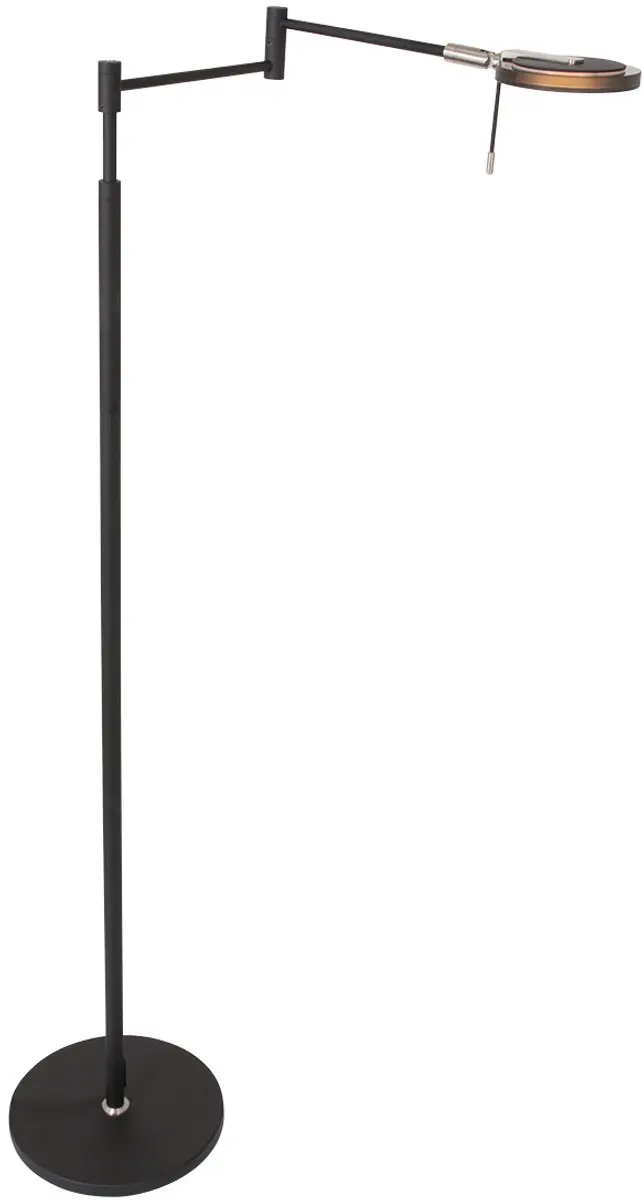 Steinhauer Turound 3082ZW Vloerlamp - Zwart - afbeelding 2 van 6