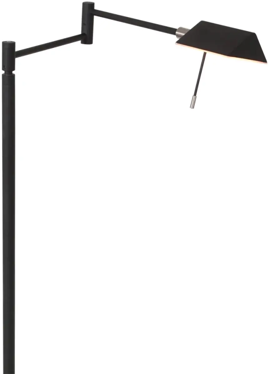 Steinhauer Retina LED Vloerlamp 10W - Zwart - afbeelding 3 van 6