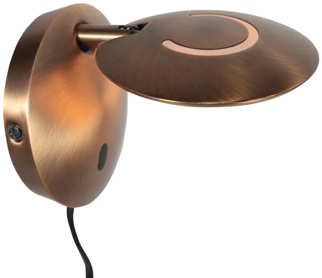 Steinhauer Zenith 2 Wandlamp 4396BR - 15cm Brons - afbeelding 2 van 6