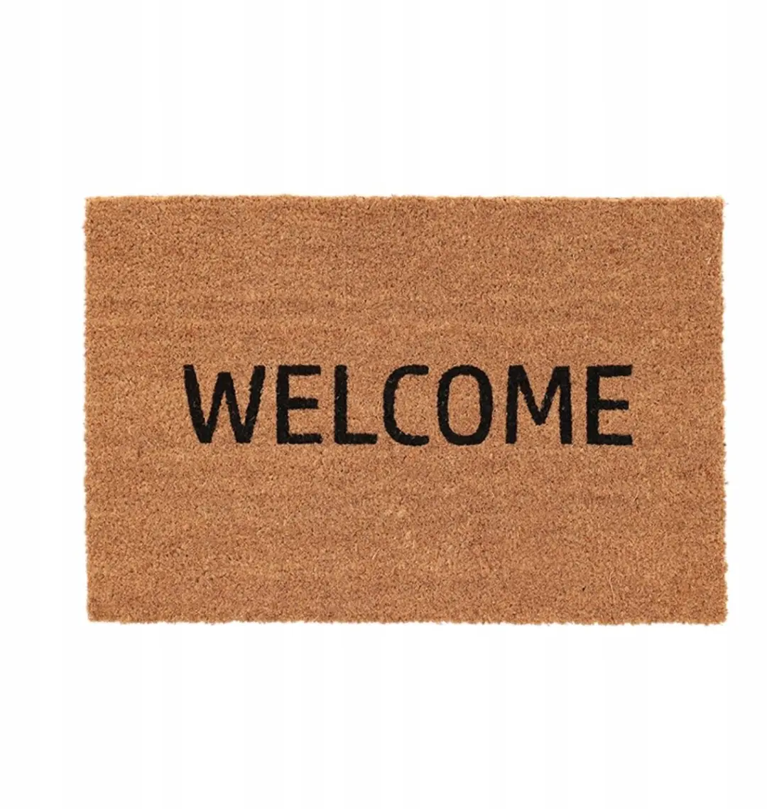 Kokosvezel Deurmat Welcome 60x40cm