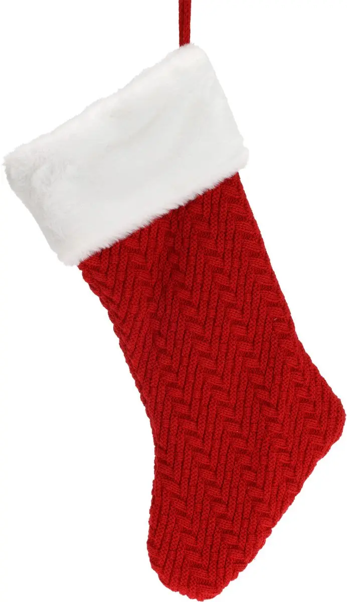 Home & Styling Gebreide Kerstsok