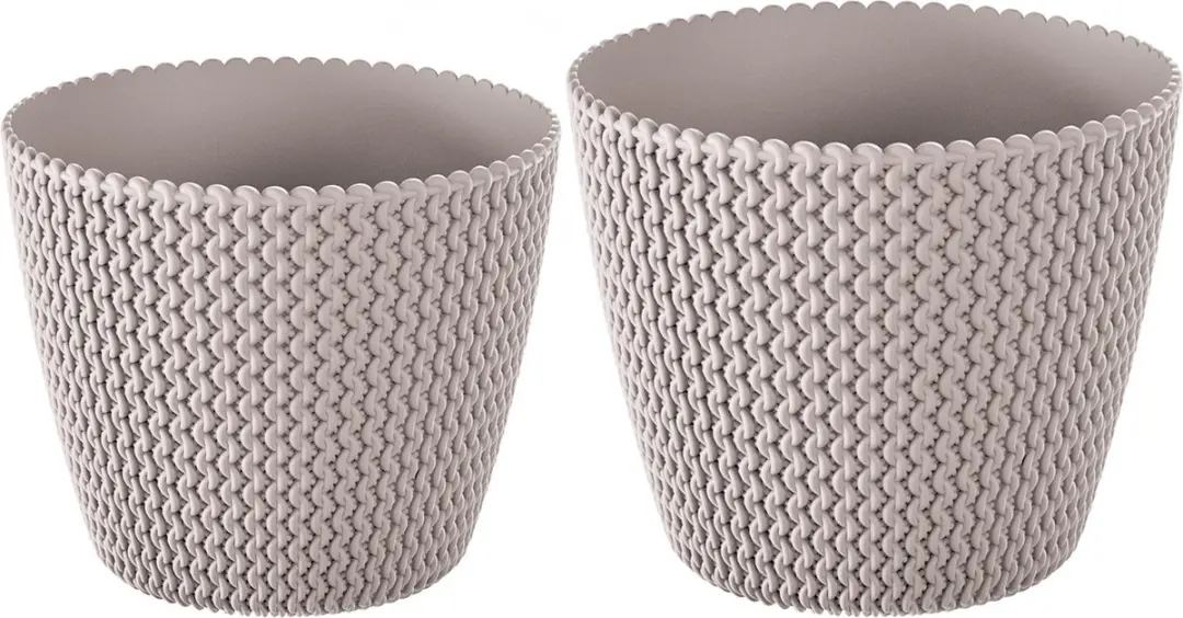 Plantenpotten/bloempotten set
