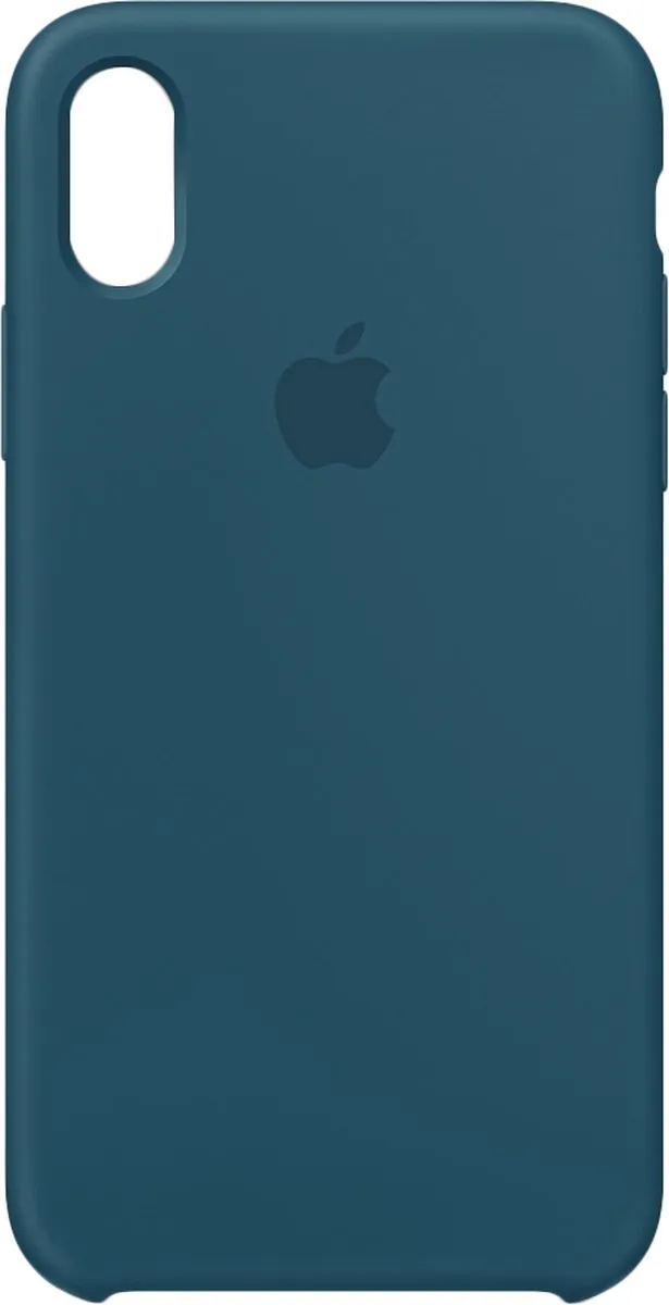Apple Siliconen Back Cover iPhone X - Ijsblauw MR6G2ZM/A