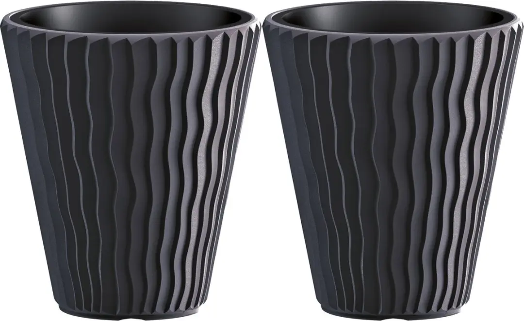 Prosperplast Plantenpot/bloempot Sand Waves
