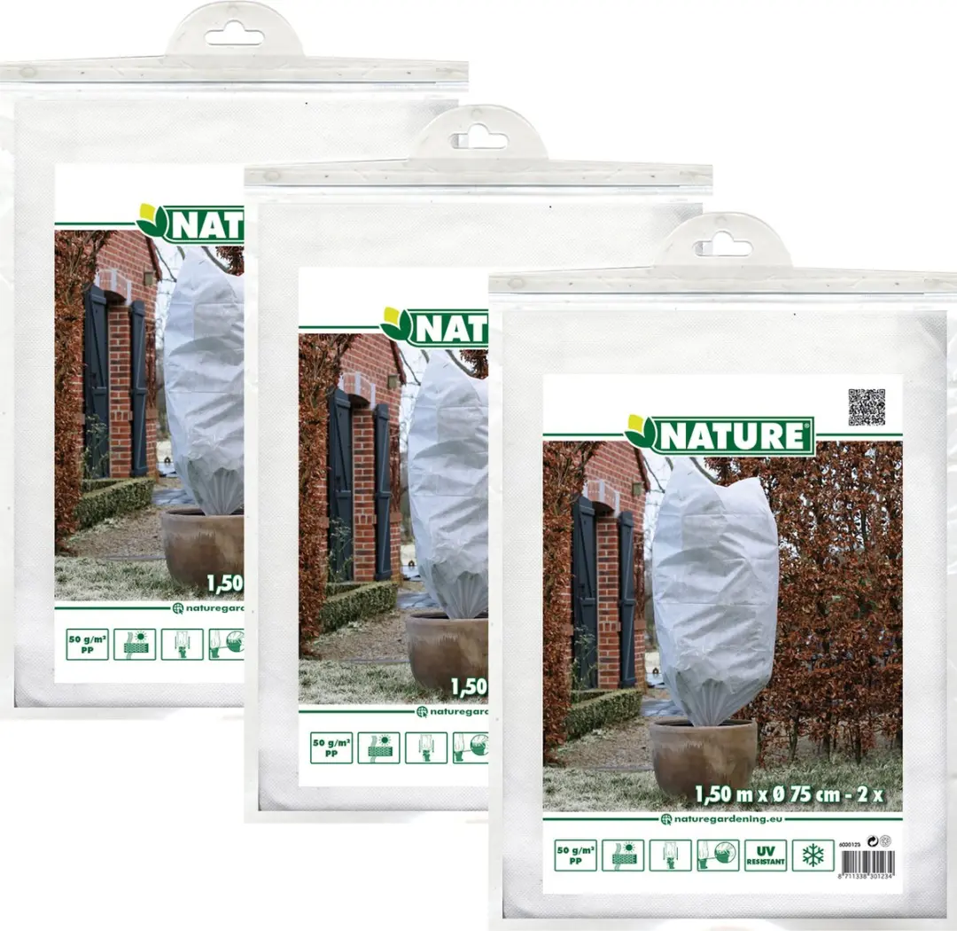 Nature plantenhoes met trekkoord