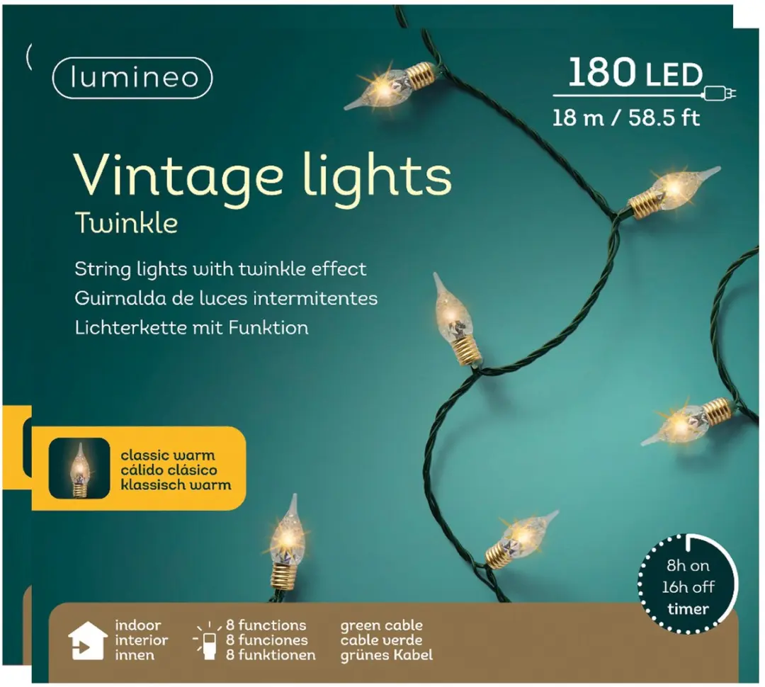 Lumineo Vintage kerstverlichting
