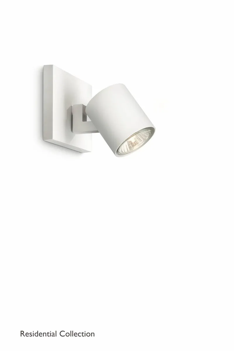 Philips Runner Opbouwspot 1-lichts - Wit