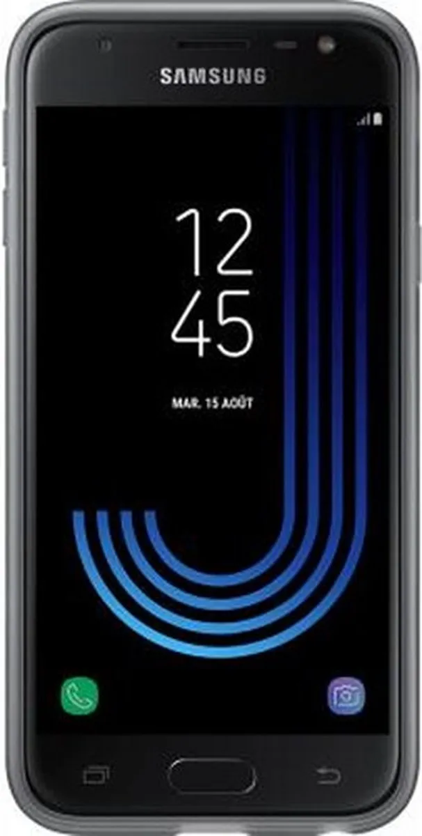 Samsung Jelly Cover J33086993301 - Zwart