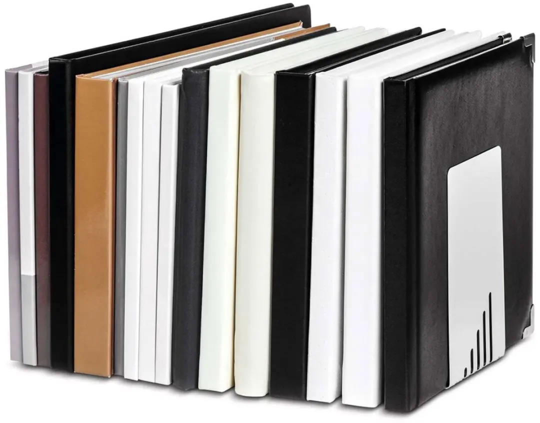 MAUL Boekensteunen Staal 14x8.5x14cm - Grijs - afbeelding 4 van 6