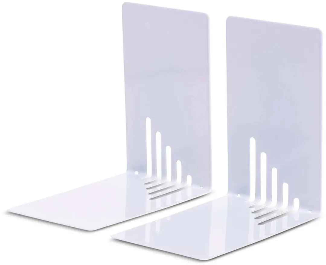 MAUL Boekensteunen Staal 14x8.5x14cm - Grijs - afbeelding 3 van 6
