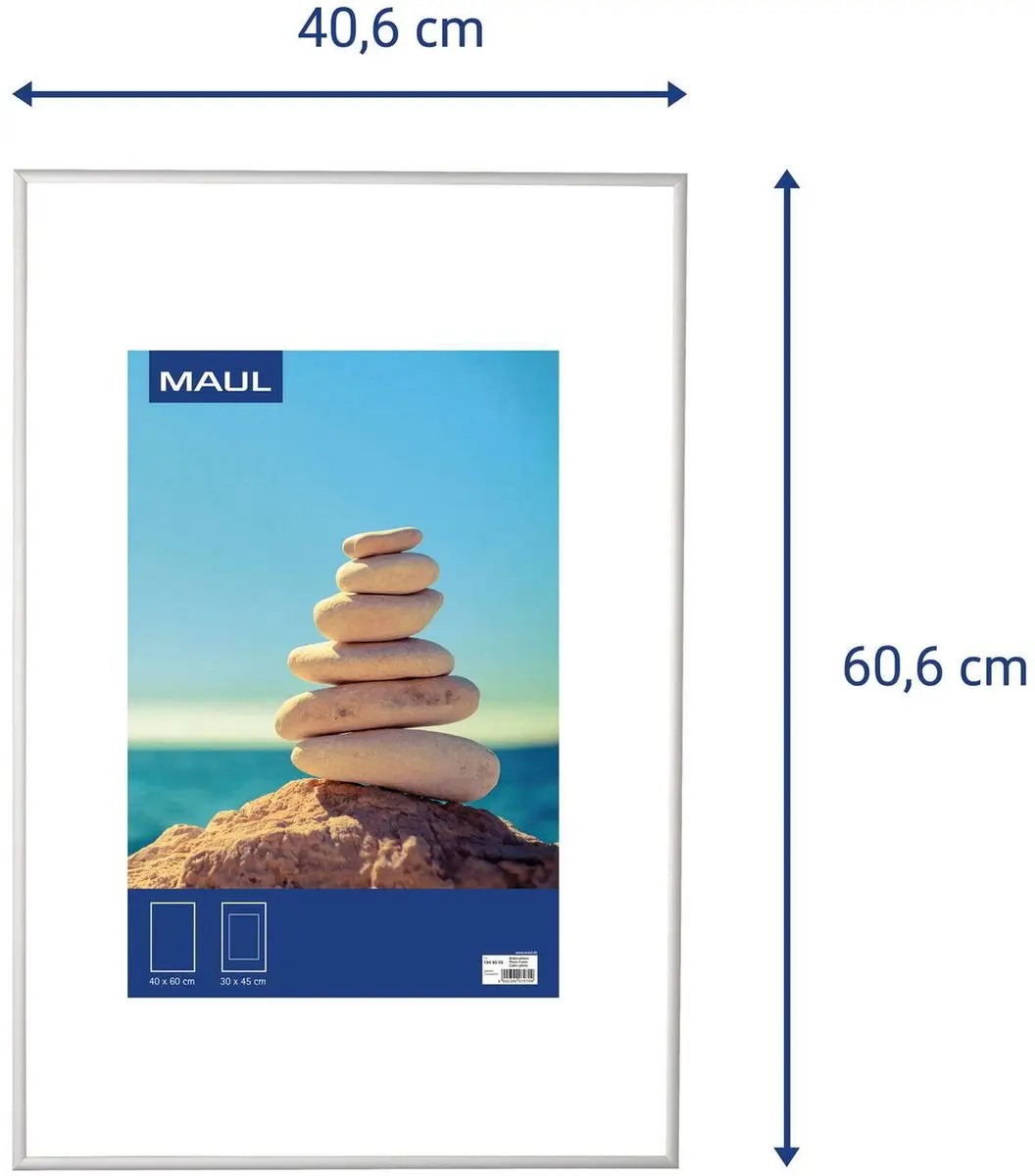 MAULdesign Fotolijst 40x60cm Zilver - A2 - afbeelding 2 van 6