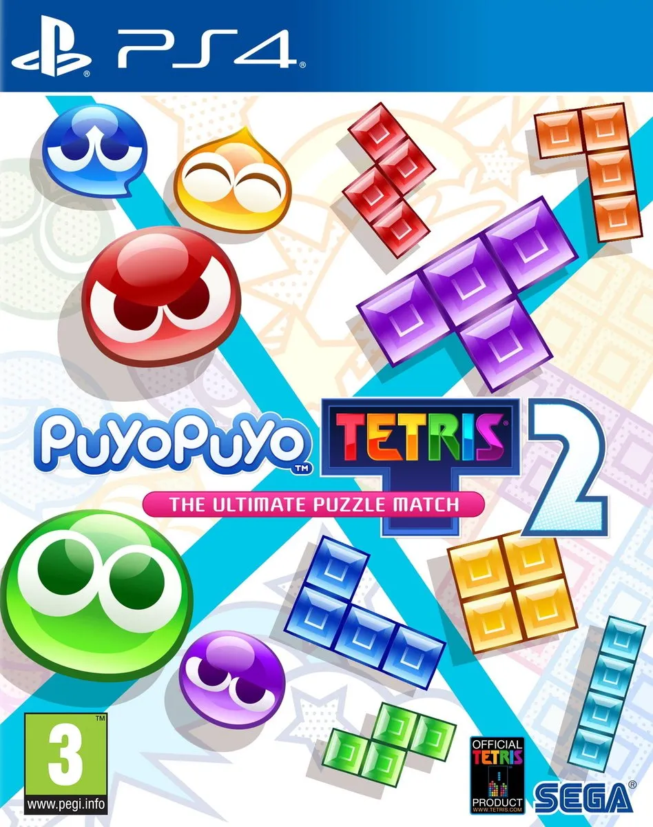 Sony PlayStation PuyoPuyo Tetris 2 - 4 Spelers