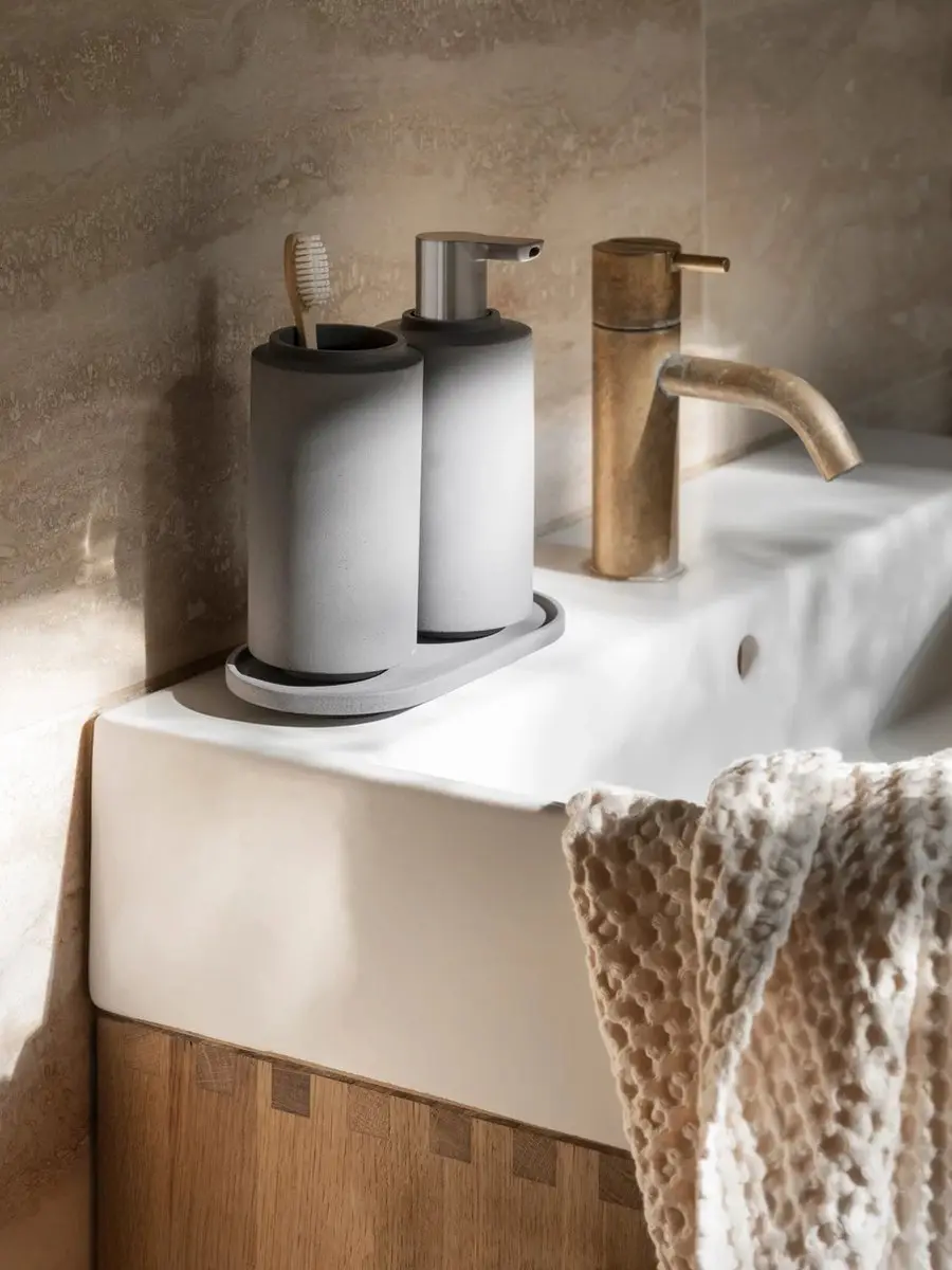 Blomus Caro Badhanddoek 70x140cm Moonbeam