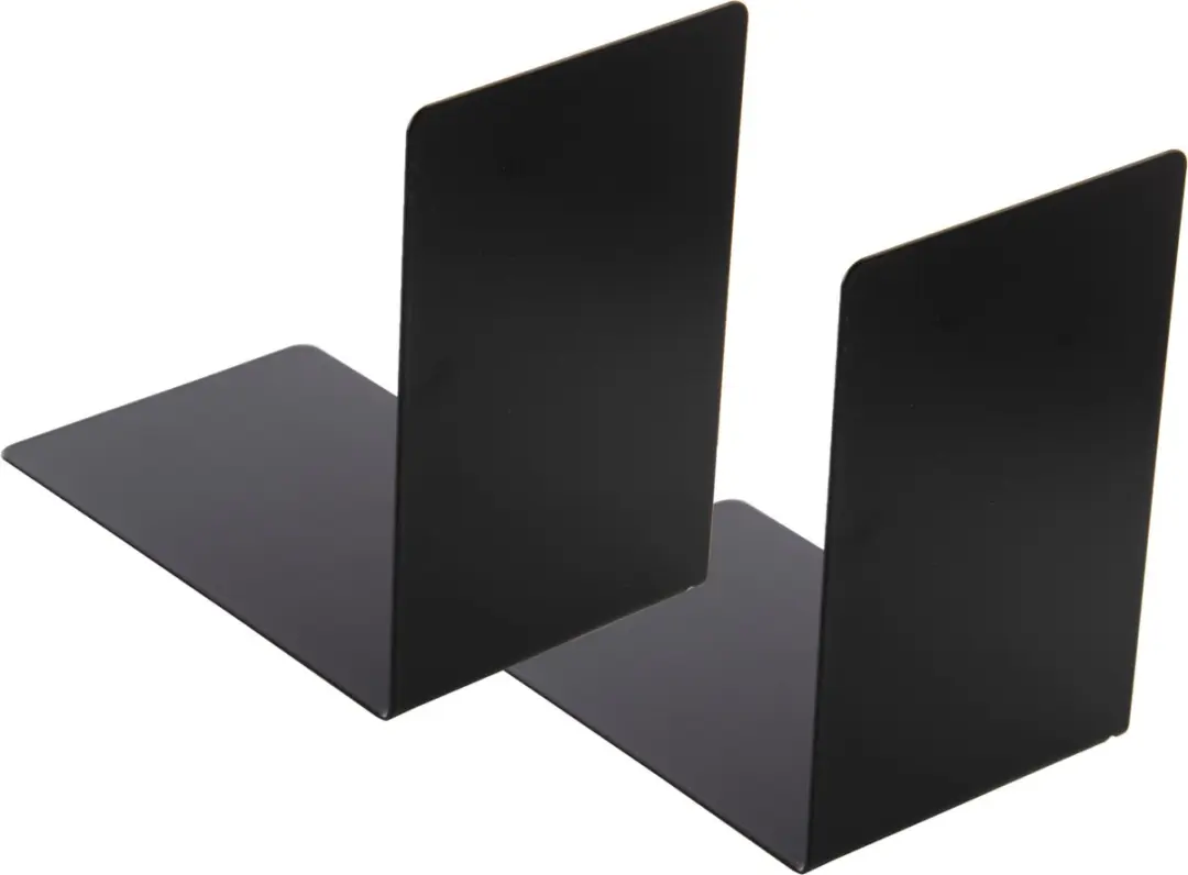 Westcott Boekensteun Metaal 2 Stuks - 90x140mm Zwart - afbeelding 2 van 4