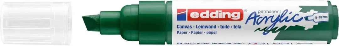 edding 5000-904 Acrylmarker Breed Mosgroen