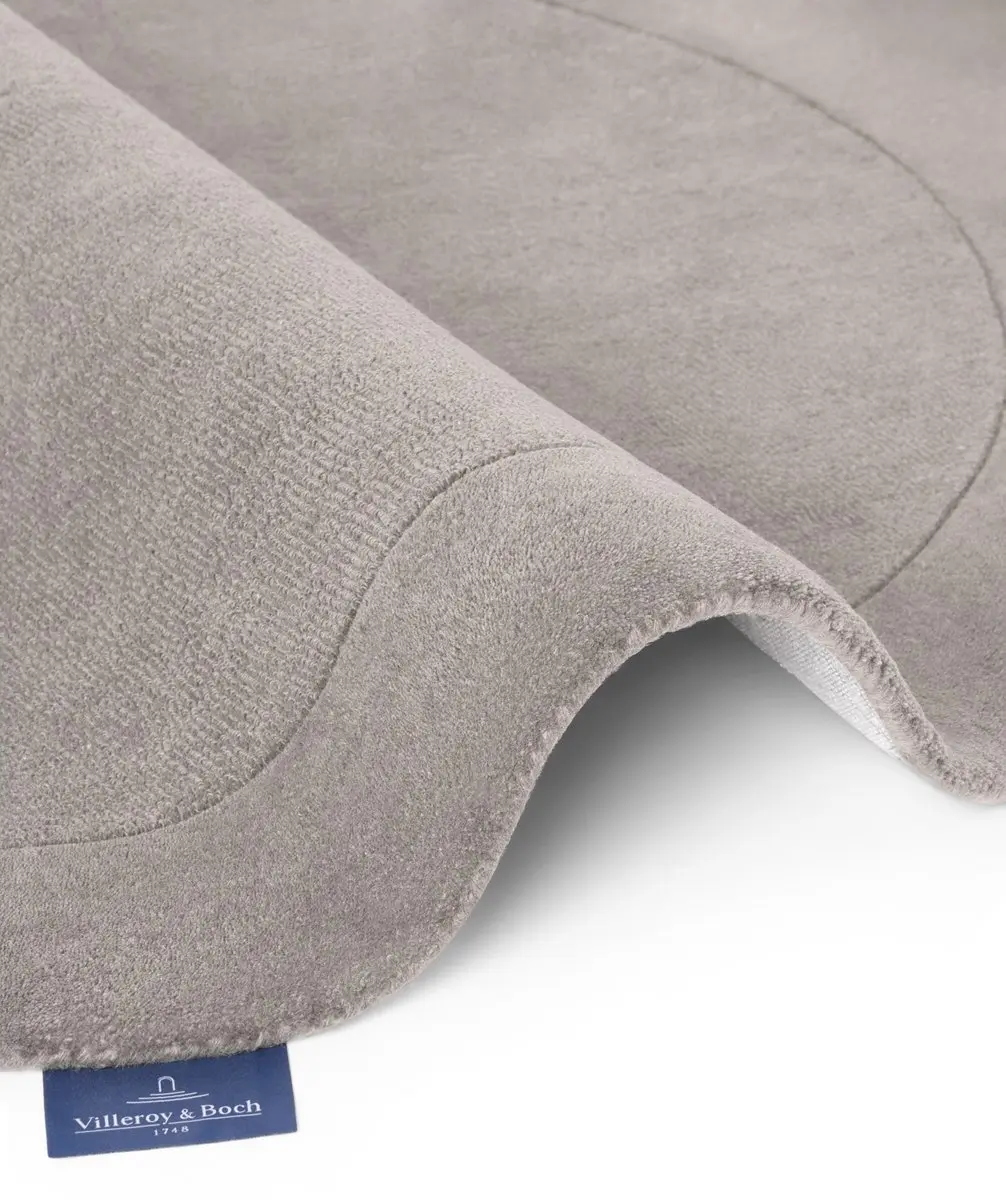 Villeroy & Boch 1812 Kivi Naturel Grijs Wollen Vloerkleed - 125x200cm - afbeelding 3 van 6