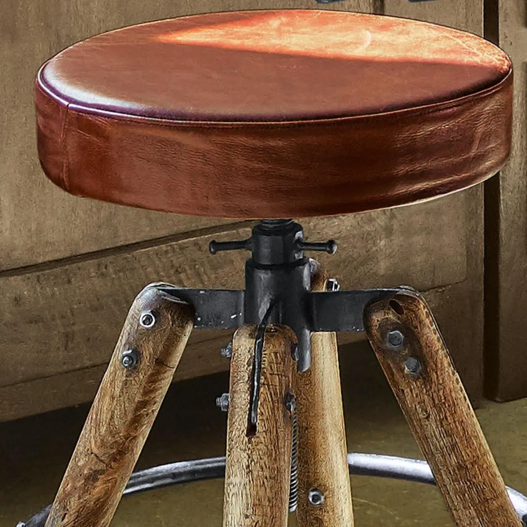 Loberon Kruk Twist - Bruin - afbeelding 3 van 6