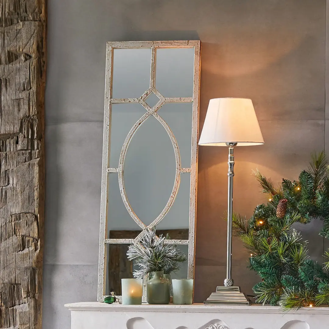 Loberon Spiegel Millery Antiekwit - afbeelding 2 van 6