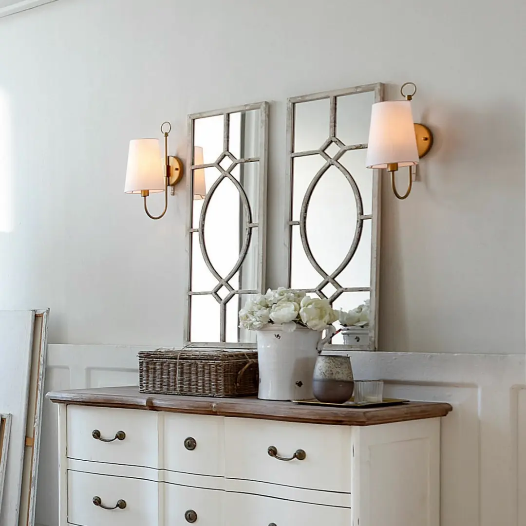 Loberon Spiegel Millery Antiekwit - afbeelding 5 van 6