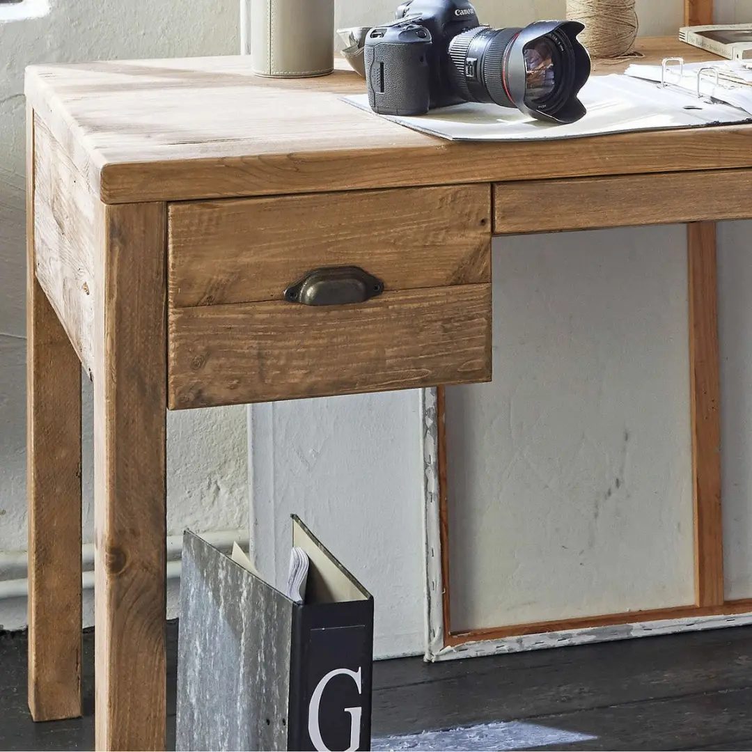 Loberon Kerava Bureau - Bruin - afbeelding 5 van 5