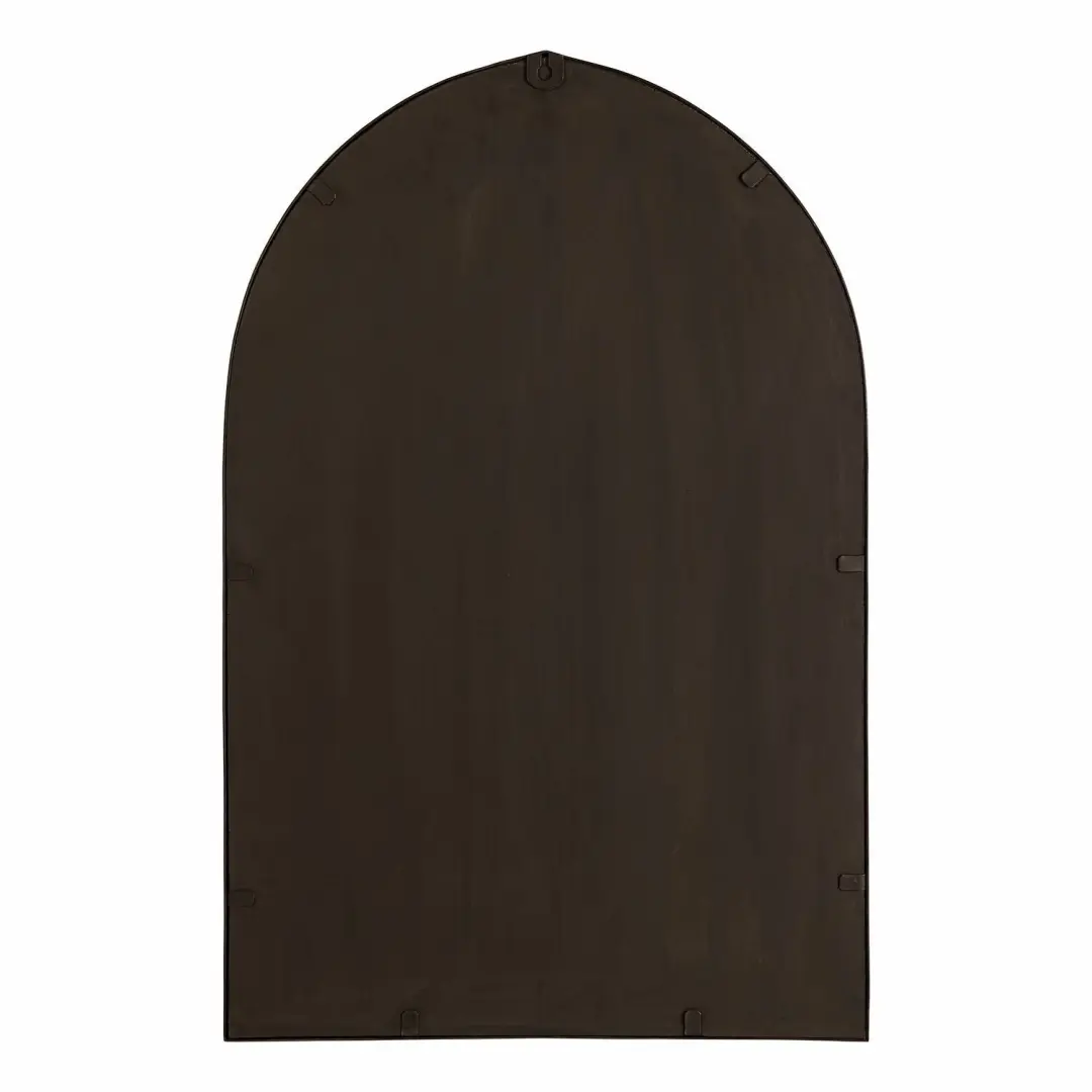 Loberon Spiegel Aprique - Zwart/Heldere Glas - afbeelding 6 van 6