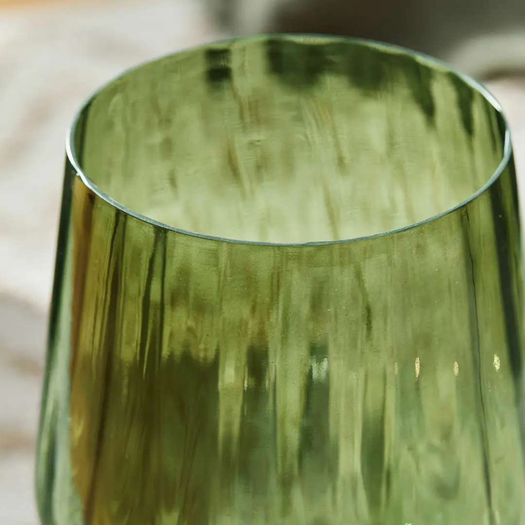 Loberon Moussie Vaas - 17cm - Groen - afbeelding 3 van 4