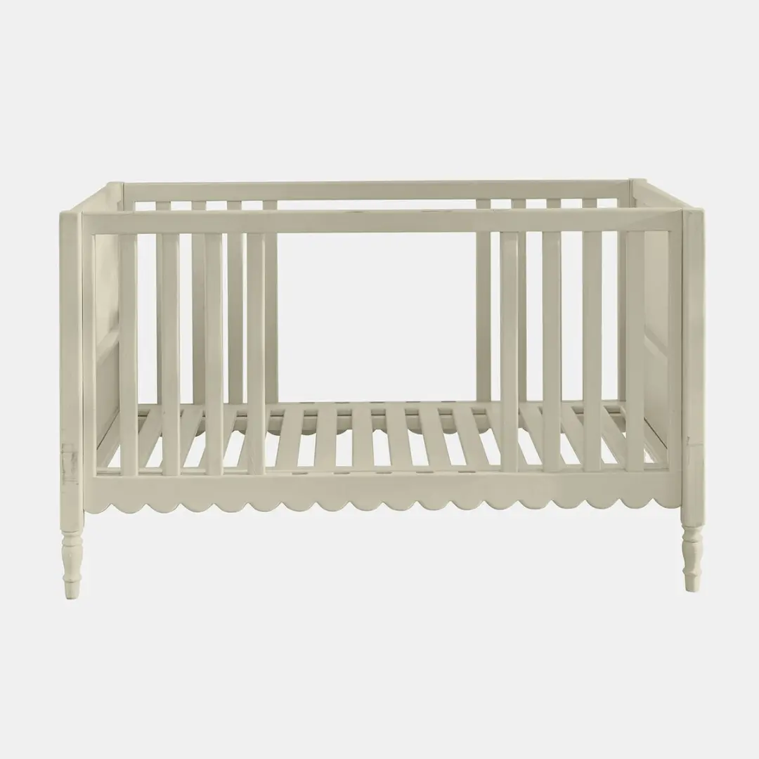 Loberon Ledikant Leily - Eenpersoons 80x140cm Grijs - afbeelding 3 van 6