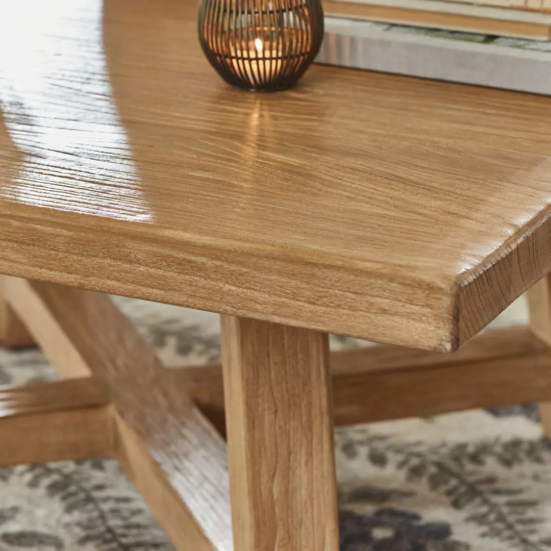 Loberon Eldonbury Salontafel - Bruin - afbeelding 2 van 6