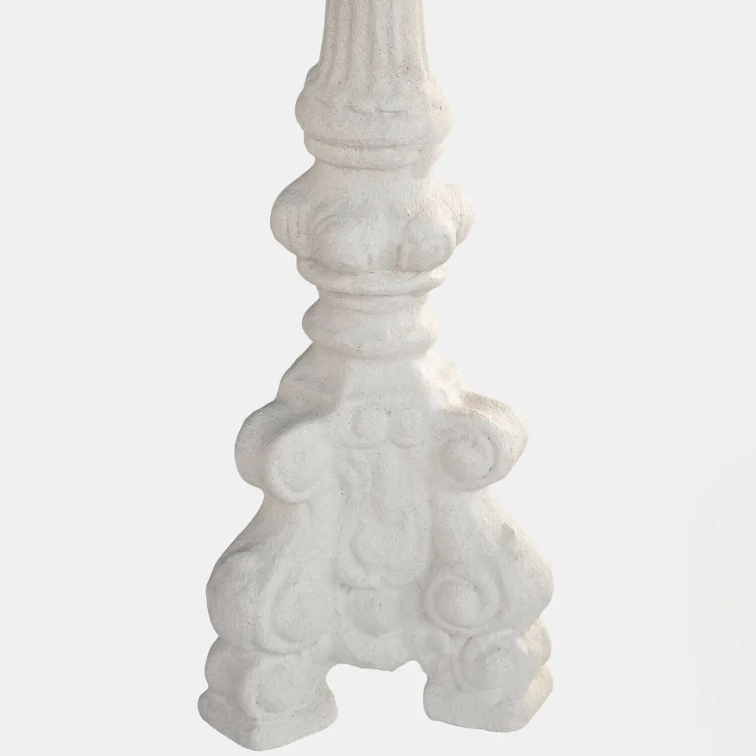 Loberon Chaverny Kandelaar Set - 2 Stuks Antiekwit - afbeelding 4 van 5