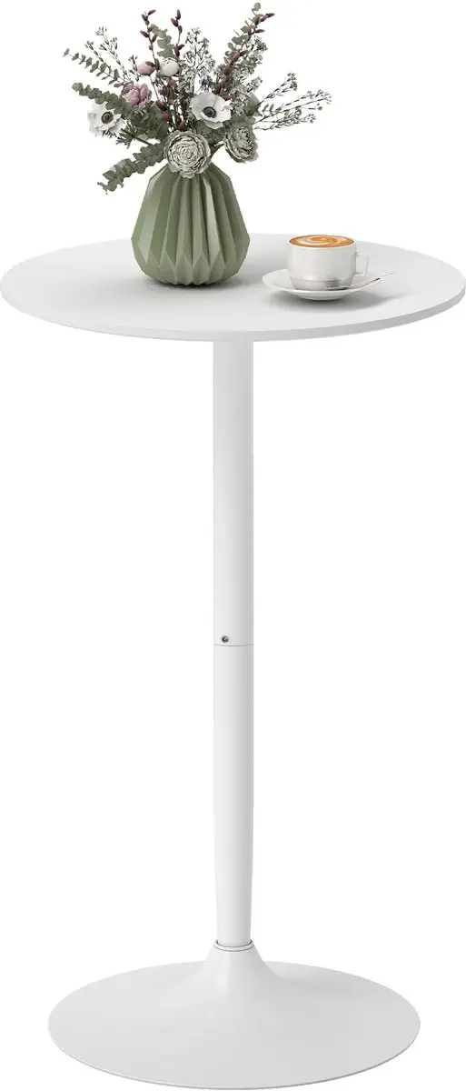 HOMCOM bartafel - voor twee personen - stabiel - gelakt