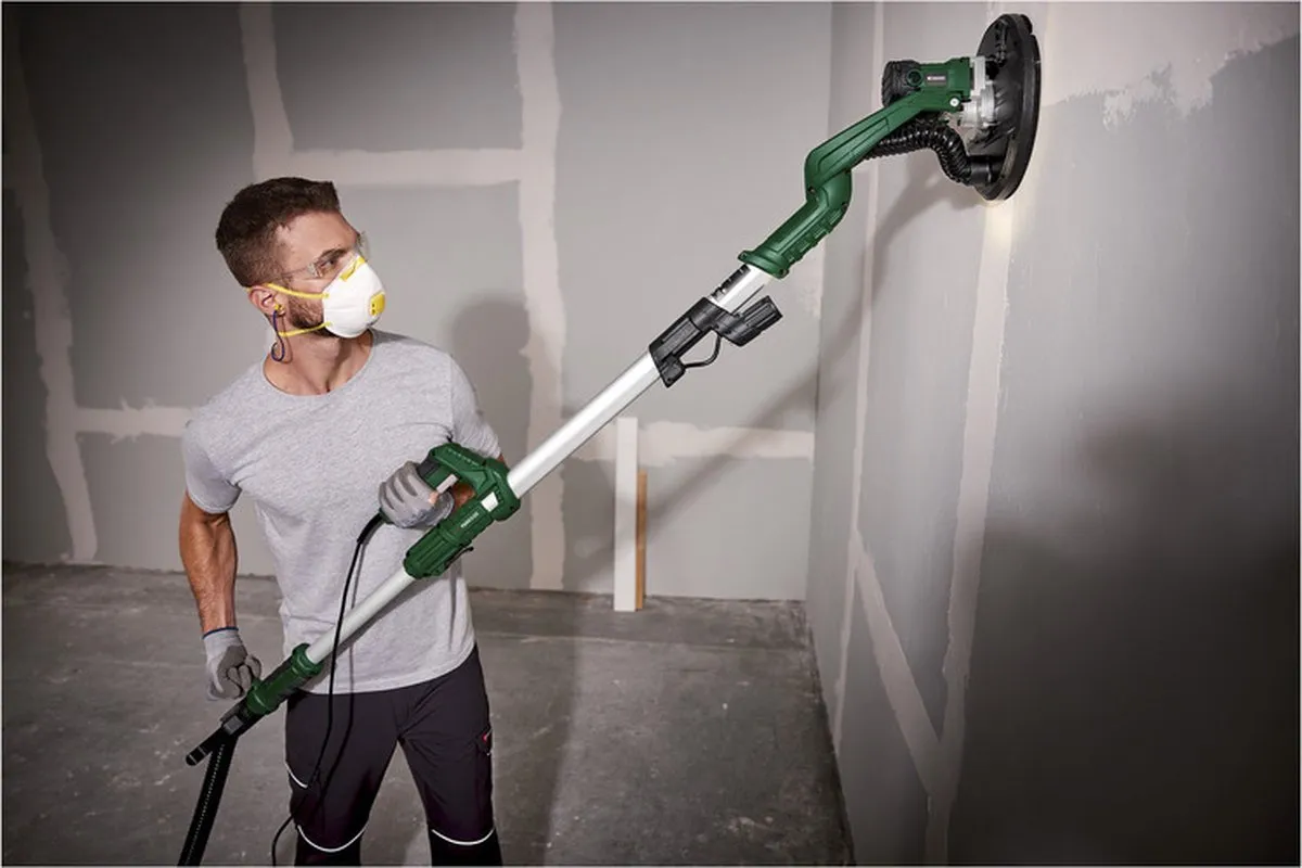 PARKSIDE Wand- en Plafondschuurmachine 710W - Ø225mm - afbeelding 4 van 6