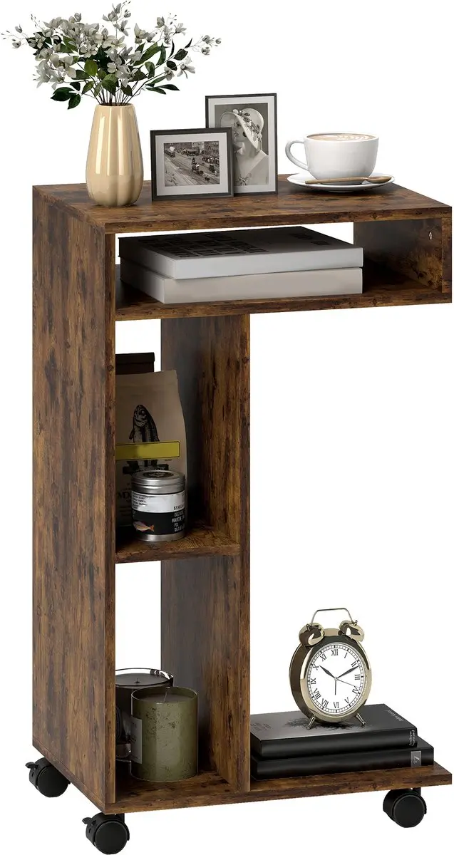 HOMCOM bijzettafel