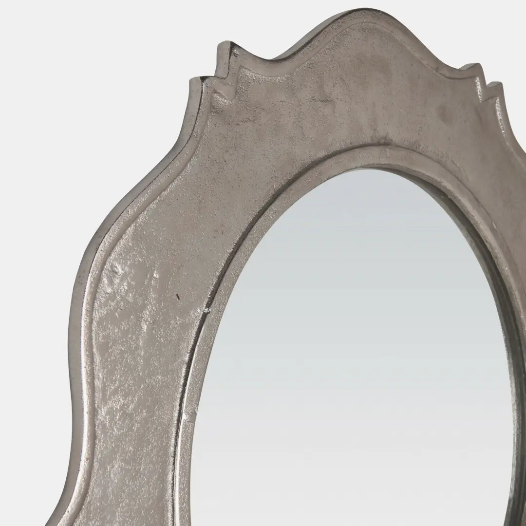 Loberon Elegenta Wandspiegel Ø47cm - Antiekzilver - afbeelding 4 van 6